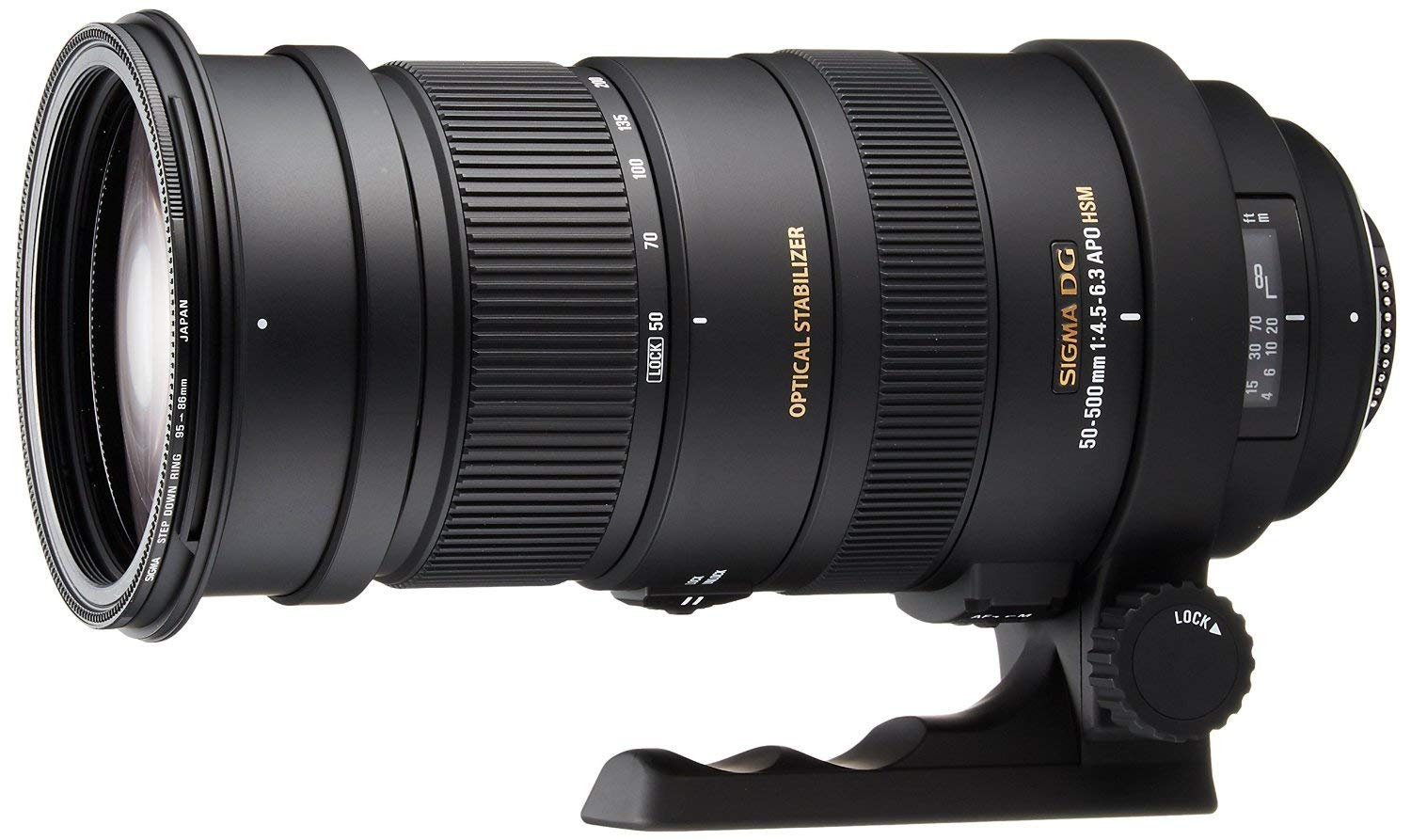 Sigma 738306 50-500mm F/4.5-6.3 APO DG OS HSM SLD Ultra Telephoto Zoom Lens for Nikon Digital DSLR Camera - International