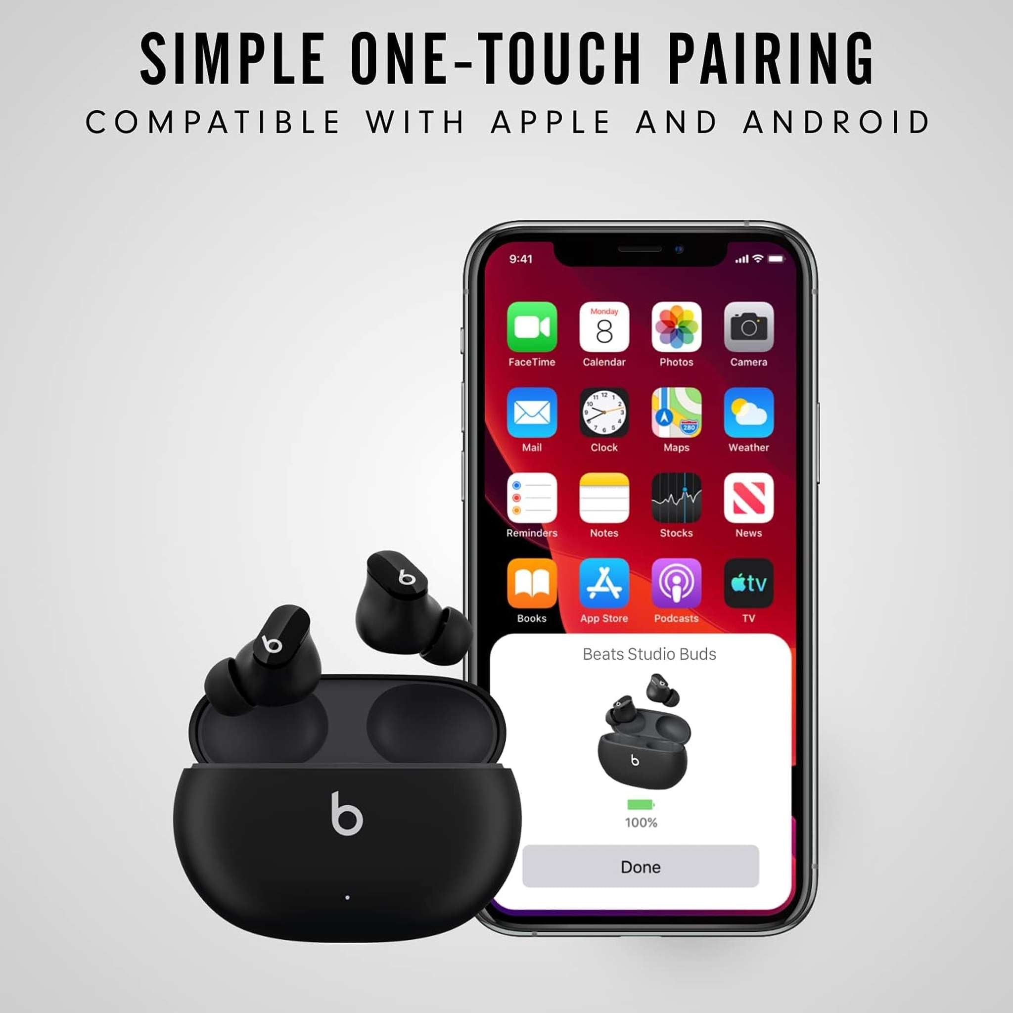 Beats Studio Buds MJ4X3LL/A Black - Used