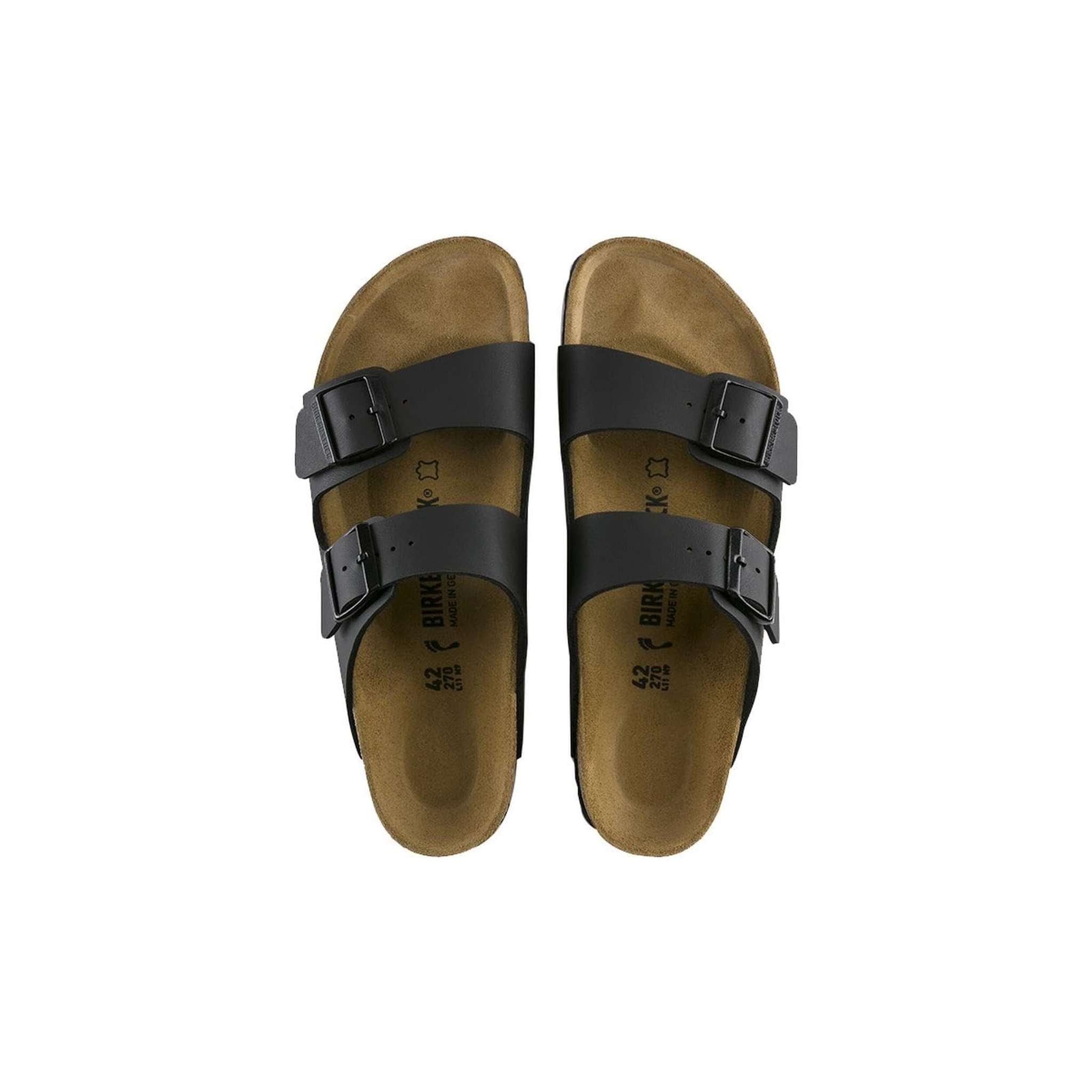 Birkenstock Arizona Unisex Black Birko-Flor Sandal 40 /Unisex US Size 9-9.5 Birkenstock