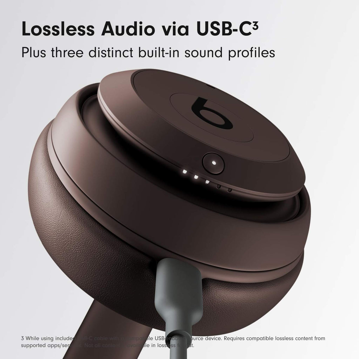 Beats Studio Pro - Wireless Bluetooth Noise Cancelling Headphones Deep Brown - Reconditioned