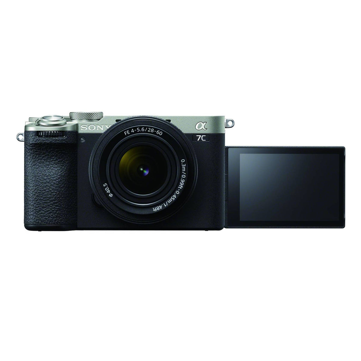 Sony Alpha 7C II Full-Frame Interchangeable Lens Camera Lens Kit - Silver - Reconditioned