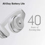 Beats Solo3 Wireless On-Ear Headphones - Silver 2024 Model Renewed