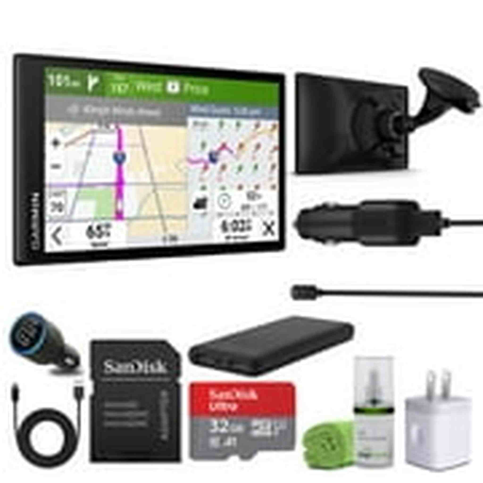 Garmin Dezl OTR620, Large, Easy-to-Read 6” GPS Truck Navigator Bundle Garmin