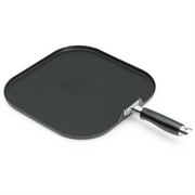 Bene Casa 11-Inch Square Nonstick Aluminum Griddle | Dishwasher Safe | Stovetop Suitable | Fast, Even Cooking | Lightweight and Sturdy.