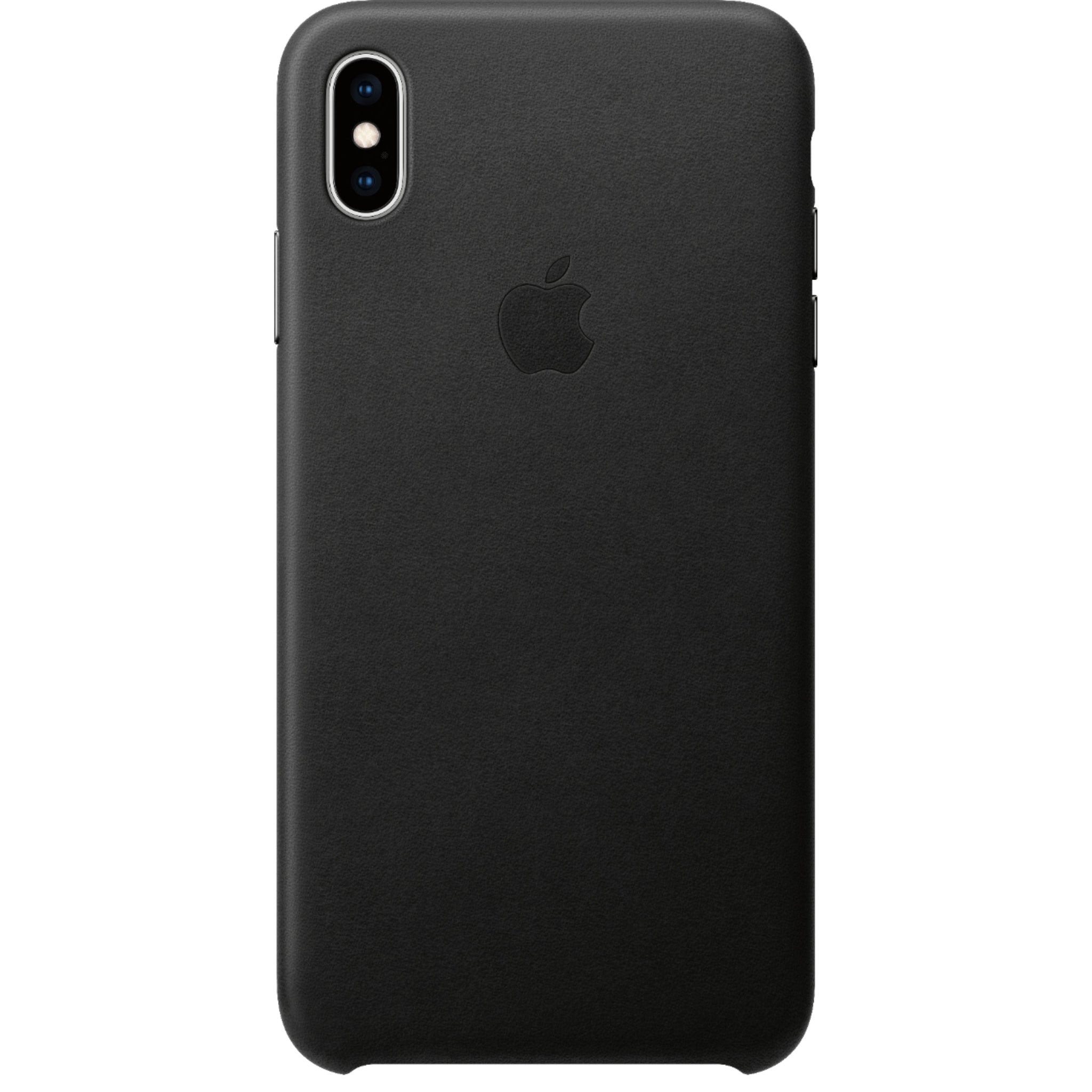 Apple Leather Case for iPhone Xs Max - Black
