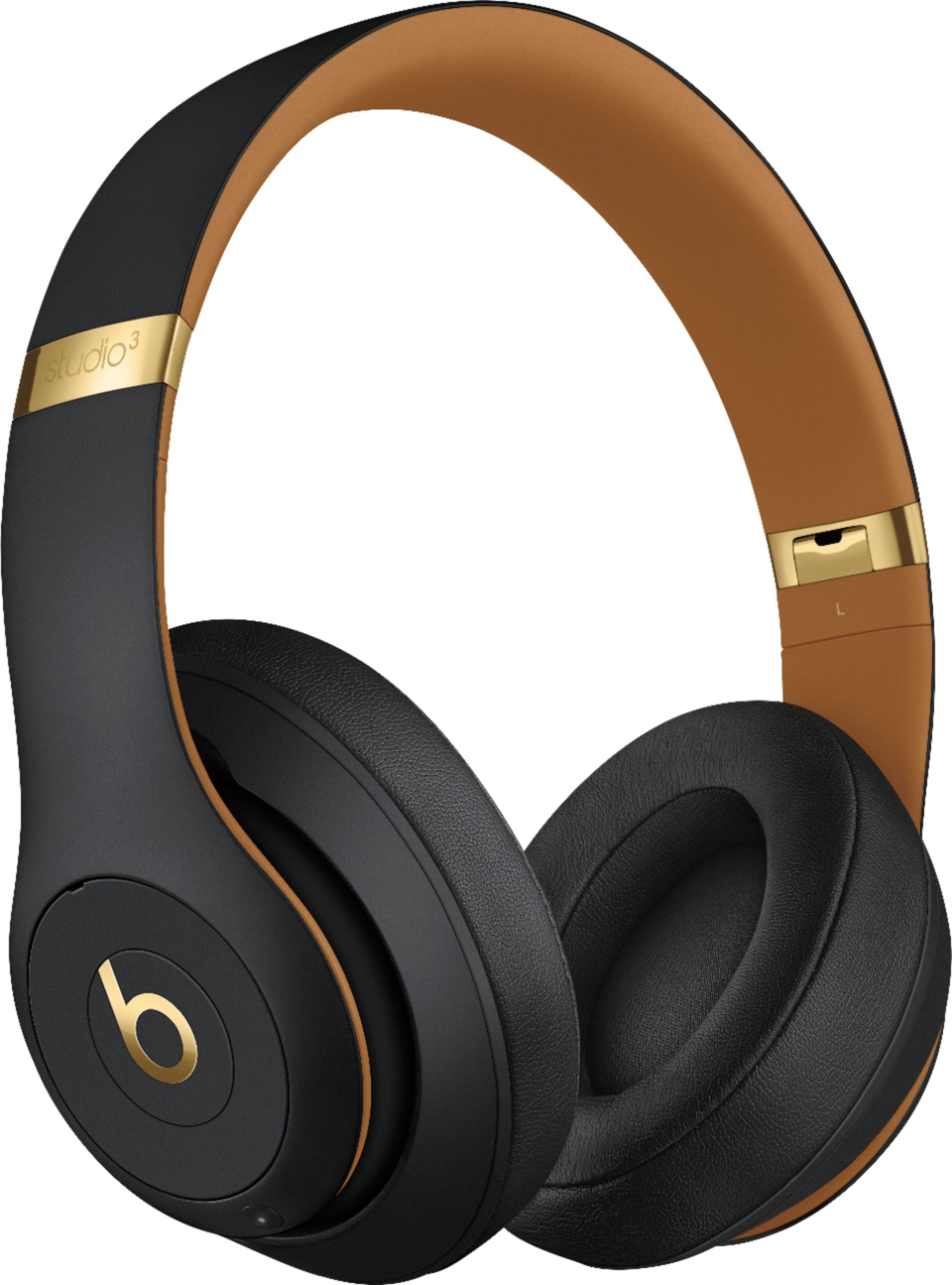 Beats Studio3 Wireless Noise Cancelling On-Ear Headphones - Midnight Black (Previous Model)