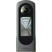 Ricoh Theta X 360 Degree Camera, High Resolution Image of approximate 60M, 5.7K 360, Touch Screen