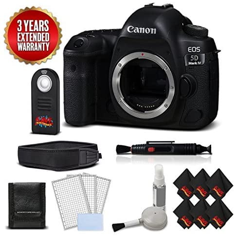 Canon EOS 5D Mark IV DSLR Camera International Version Body Only + Professional Cleaning Kit