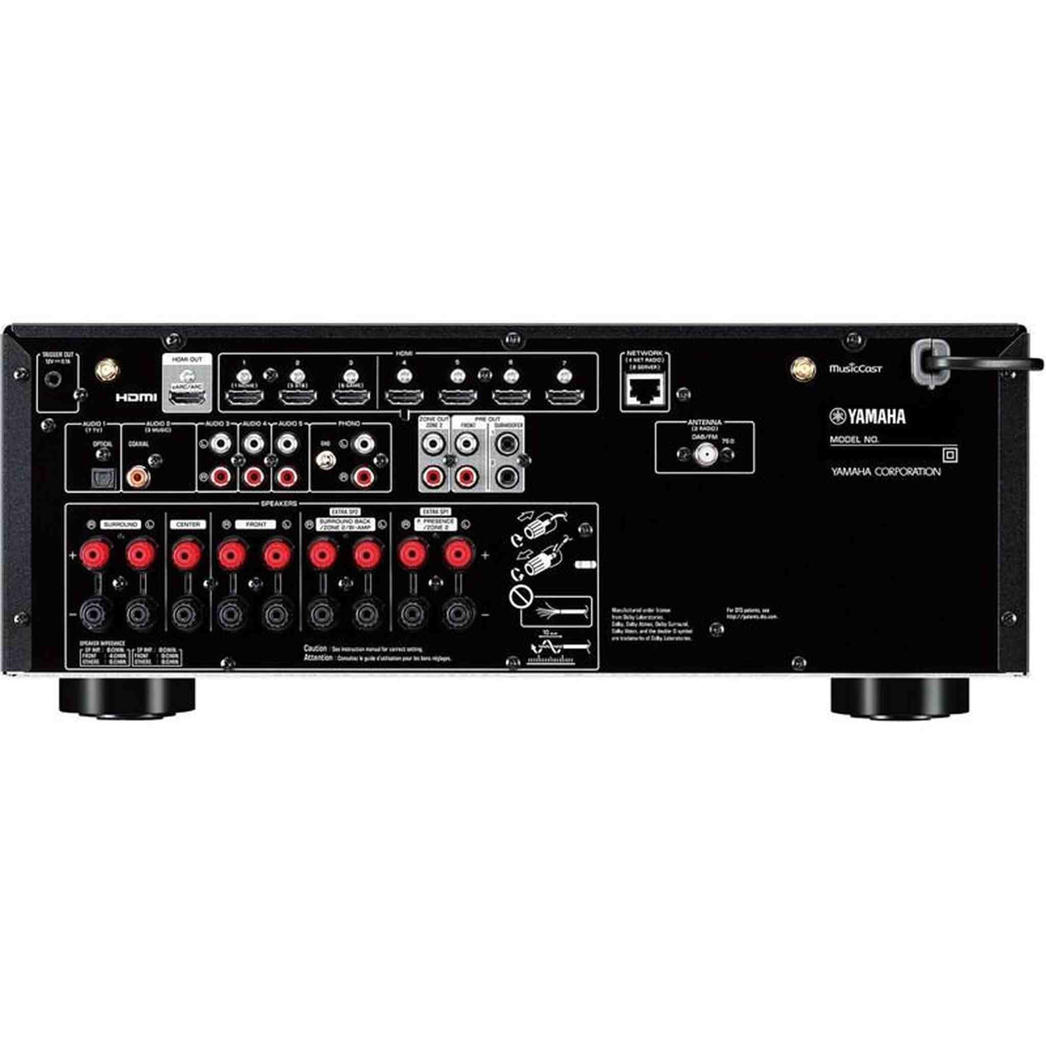 Yamaha RX-V4A 5.2-Channel AV Receiver with MusicCast YAMAHA