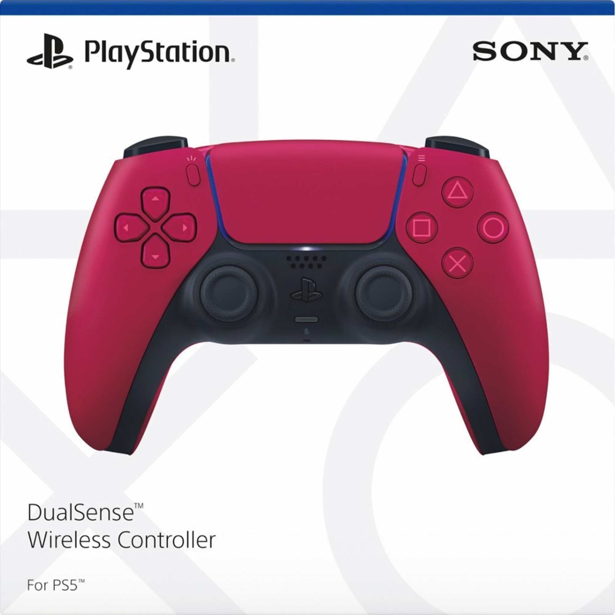 PlayStation DualSense Wireless Controller Cosmic Red- Bundle PlayStation