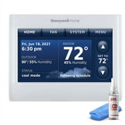 Honeywell THX9421R5021WW Touch Screen Thermostat with Red LINK Technology -White