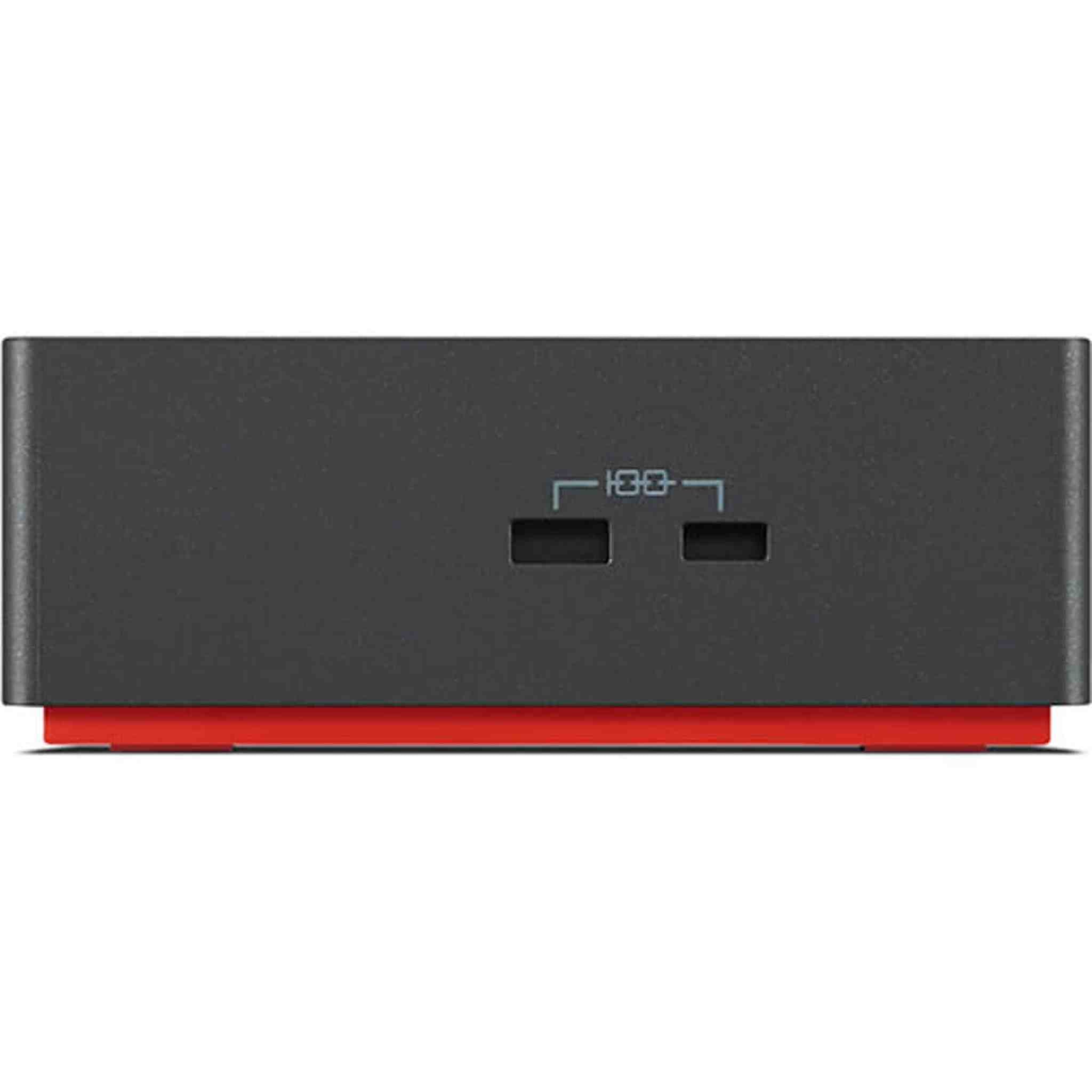 Lenovo ThinkPad Universal Thunderbolt 4 Dock, 4 Displays, Dynamic Power Charging up to 100W, Black Lenovo