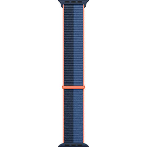 Apple Watch Band - Sport Loop 45mm - Blue Jay/Abyss Blue - Extra Large Apple