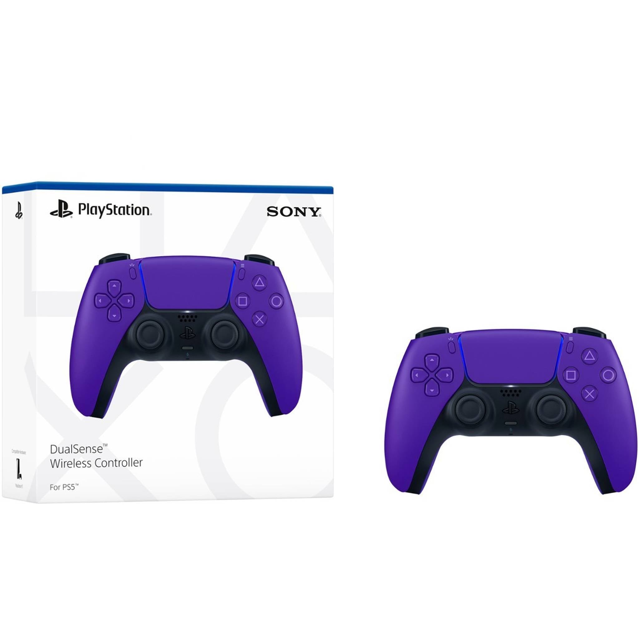 PlayStation DualSense Wireless Controller Galactic Purple- Bundle PlayStation