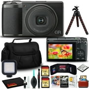 Ricoh GR III Digital Camera with (2)32GB SD, Tripod, Mac Software Kit, and More