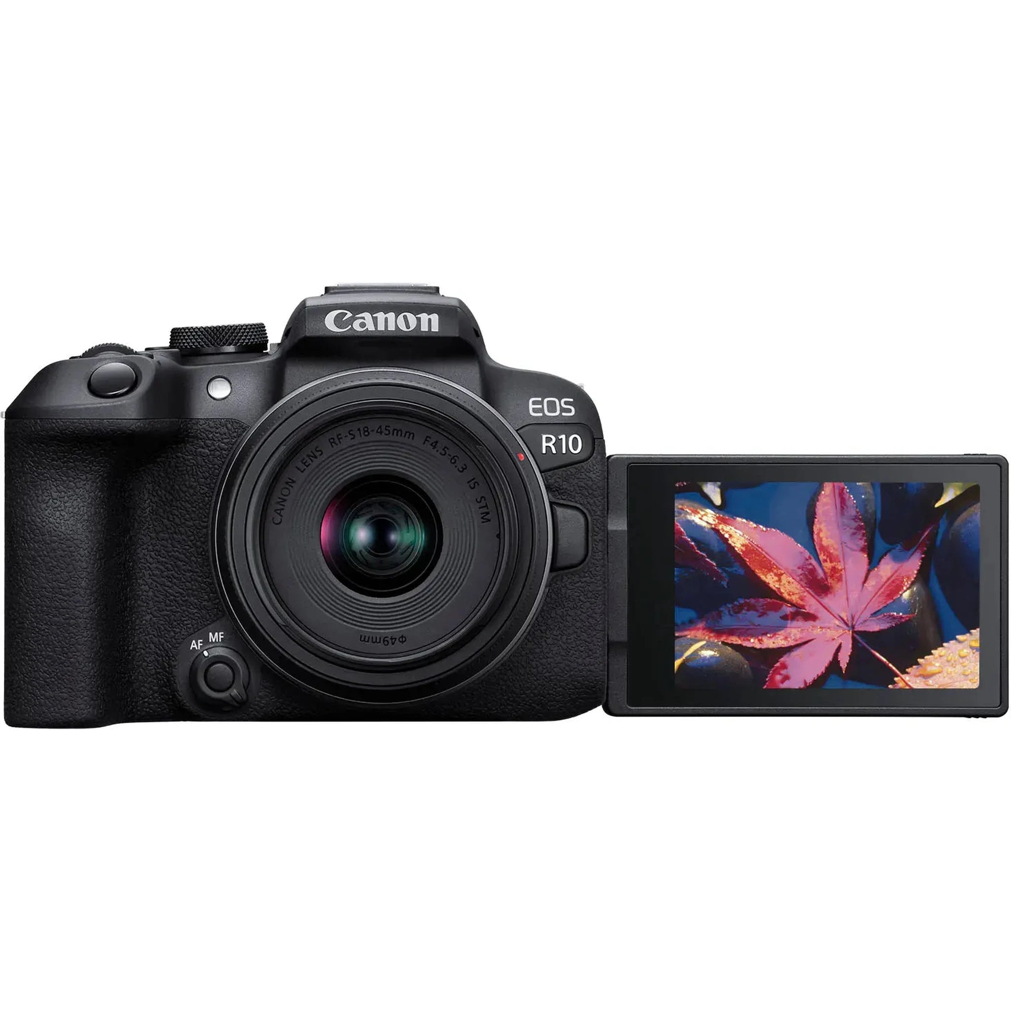 Canon EOS R10 Mirrorless Camera w/RF-S18-45mm f/4.5-6.3 is STM Lens Kit Canon