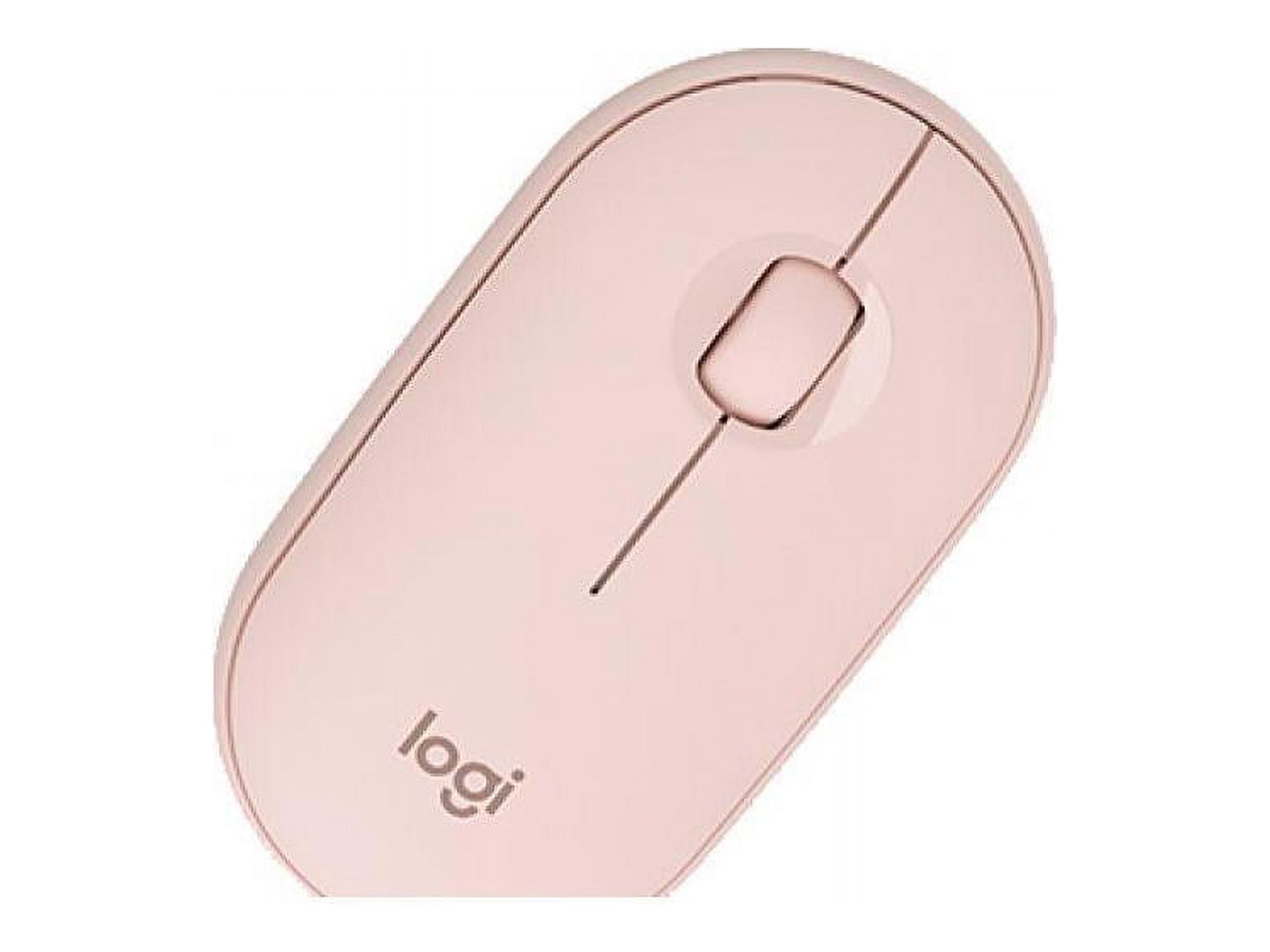 Logitech Pebble M350 Wireless Mouse (Pink Rose)