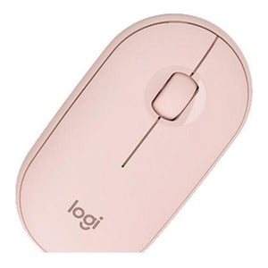 Logitech Pebble M350 Wireless Mouse Pink Rose Logitech