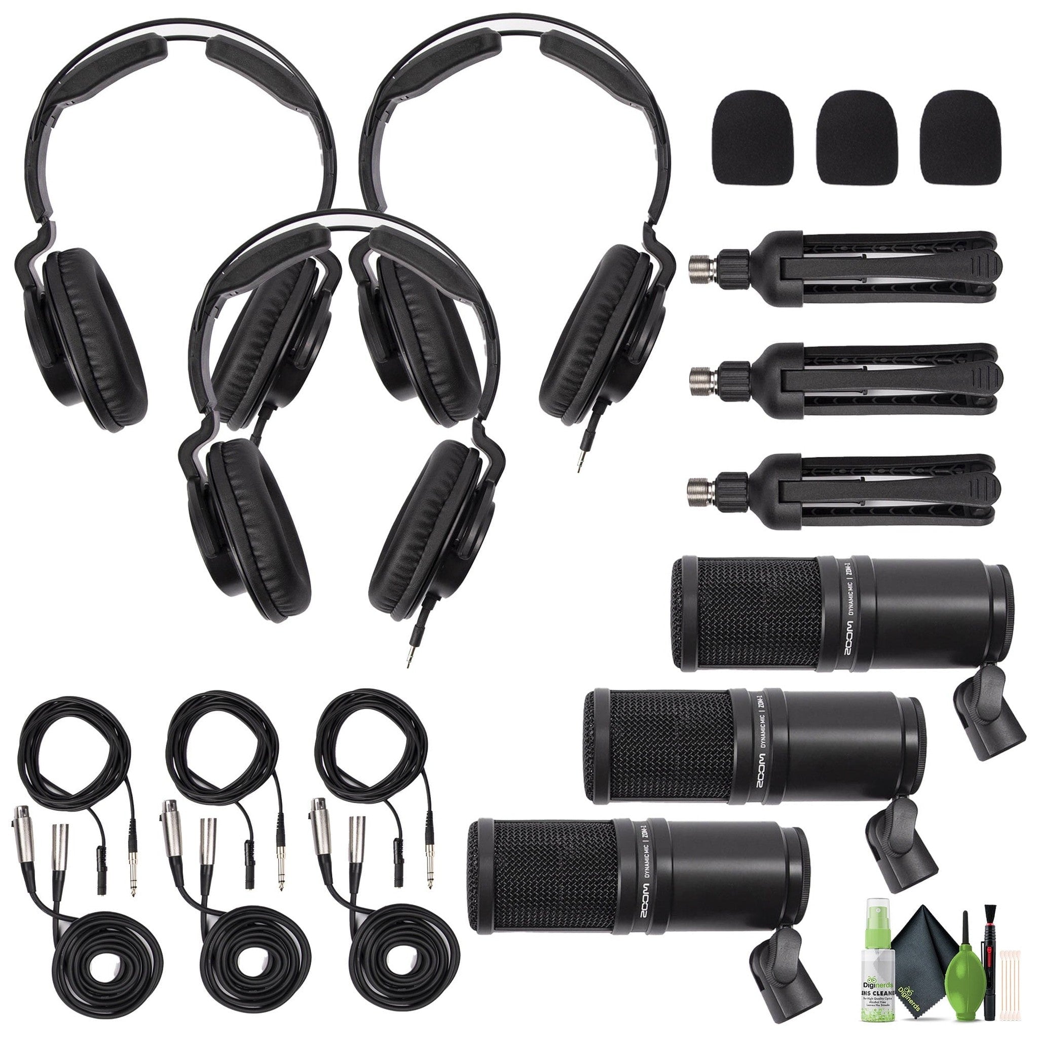 Zoom ZDM-1 Podcast Mic Pack Zoom
