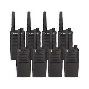8 Pack of Motorola RMM2050 Two way Radio Walkie Talkies