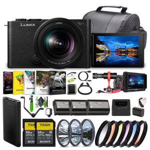 Panasonic LUMIX S9 Mirrorless Full-Frame Camera with 20-60mm L Mount Lens -Black Panasonic