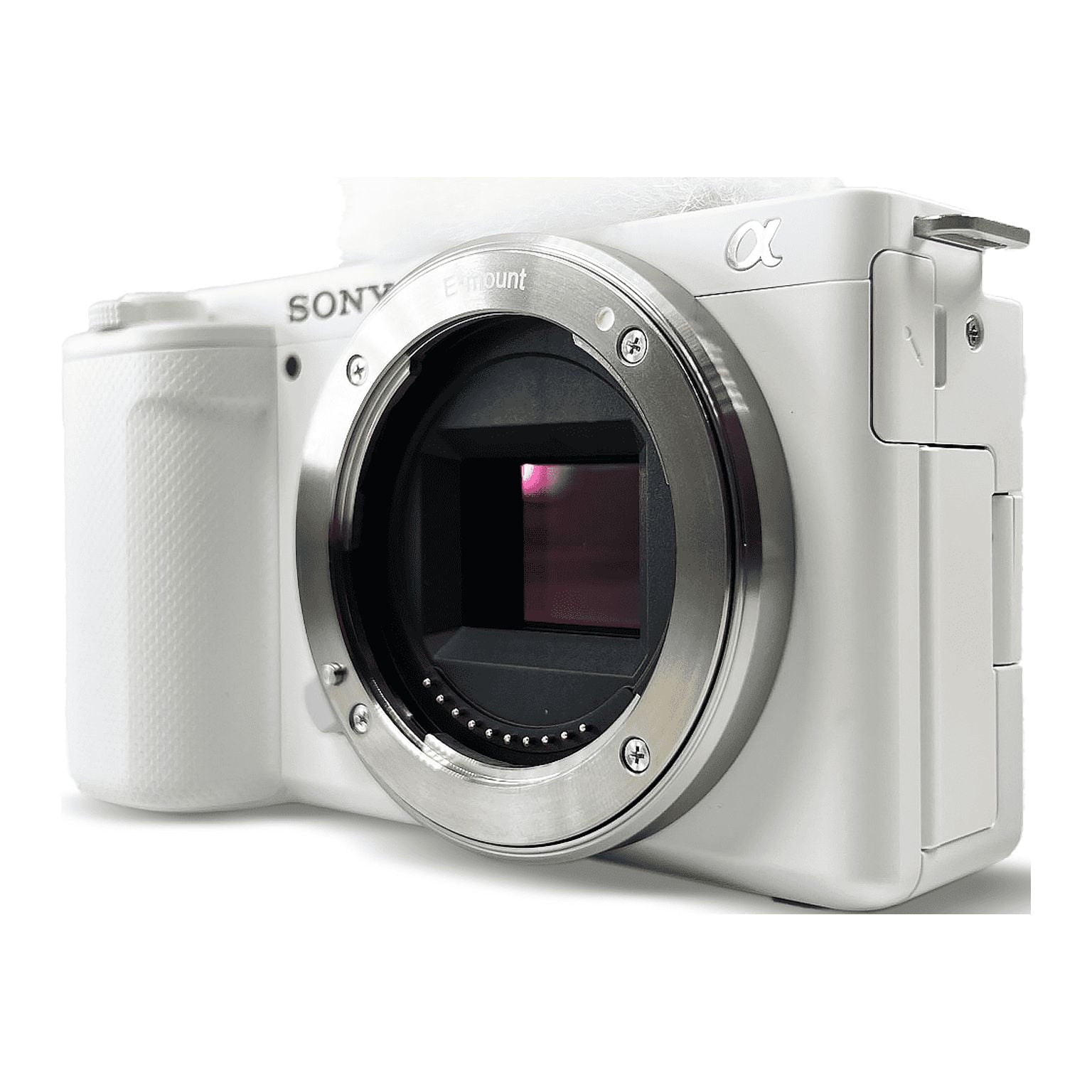 Sony Alpha ZV-E10 - APS-C Interchangeable Lens Mirrorless Vlog Camera - White