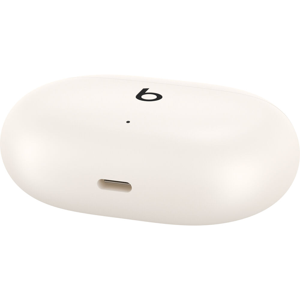 Beats by Dr. Dre Studio Buds+ Noise Canceling True Wireless In-Ear Headphones Ivory Bundle with Accessories