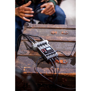 Zoom PodTrak P4 Portable Podcast Recorder + Headphones, Bundle