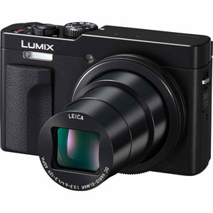 Panasonic TZ99 Point and Shoot Compact Travel Digital Camera Black - Bundle