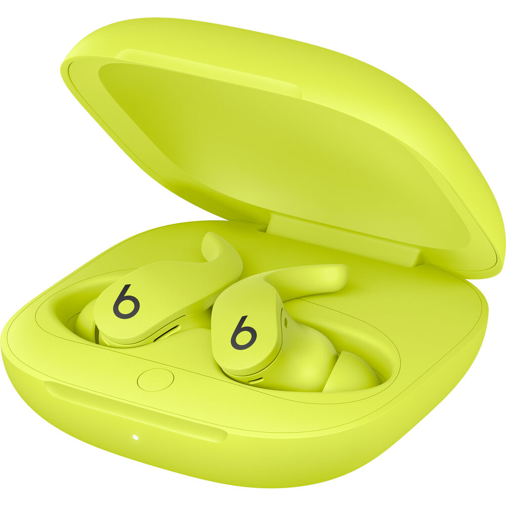 Beats Fit Pro Noise-Canceling True Wireless In-Ear Headphones Volt Yellow Bundle + Accessories