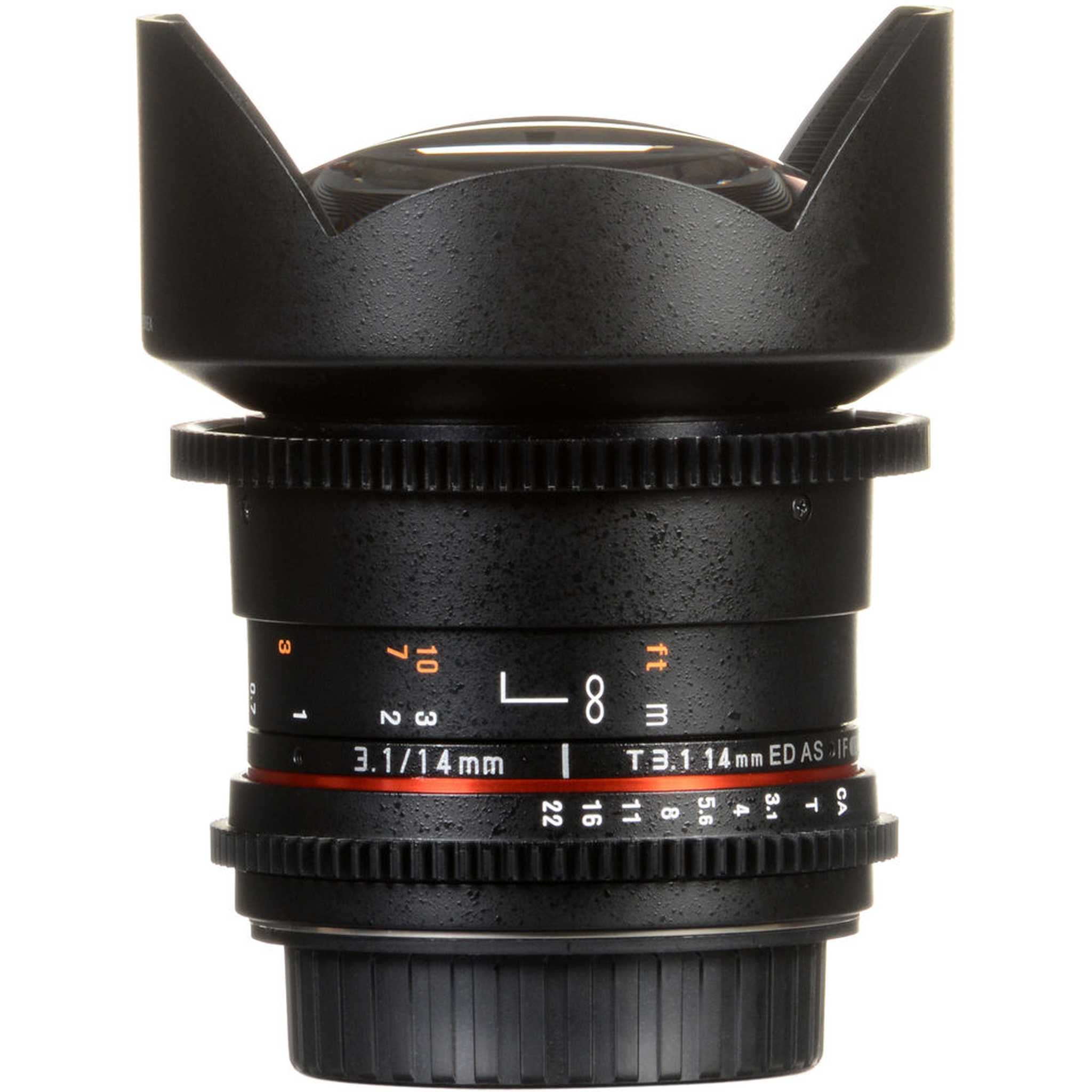 Samyang SYDS14M-S VDSLR II A mount 14mm T3.1 Wide-Angle Cine Lens for Sony Alpha Cameras