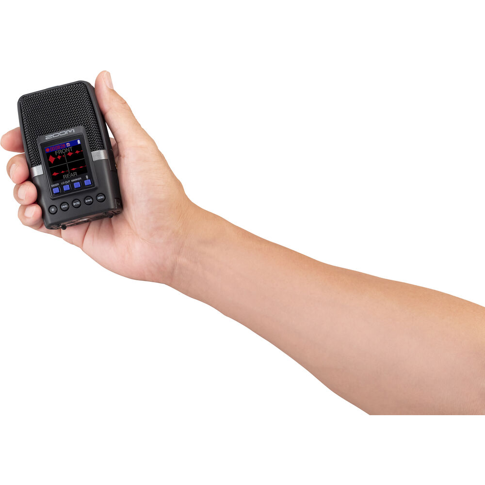 Zoom H2essential Multi-Mic32-Bit Float Handy Recorder + Bluetooth Adapter, Bundle