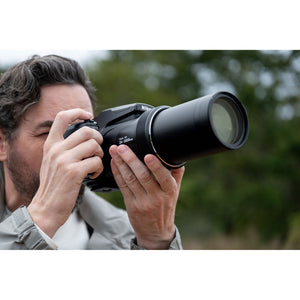 Nikon COOLPIX P1100 125x Super Zoom Compact Digital Camera + Mic + Monitor - Bundle