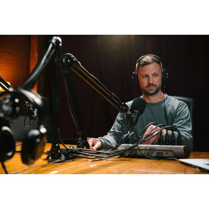 Zoom PodTrak P8 Portable Multitrack Podcast Recorder Bundle with Accessories