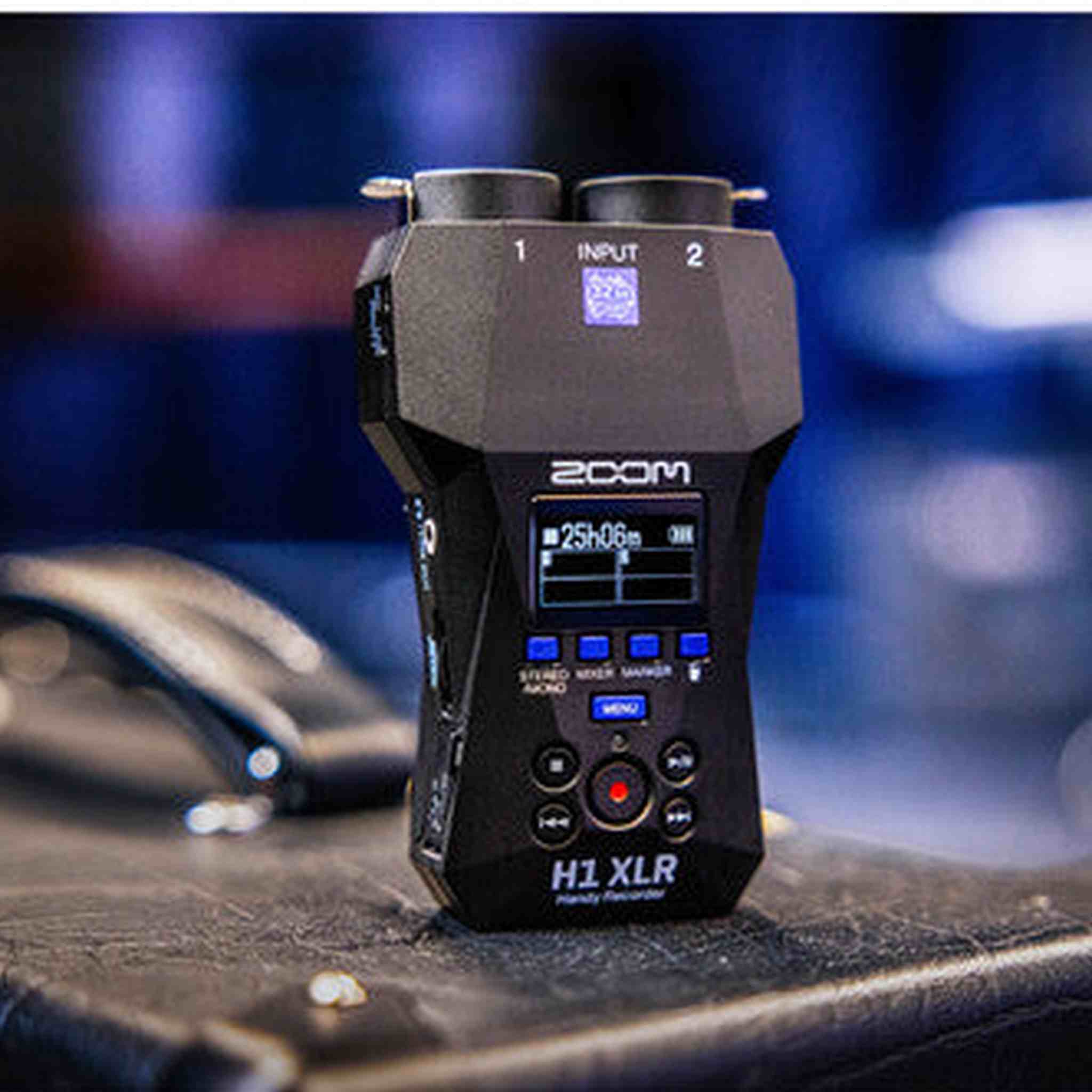 Zoom H1XLR Portable Audio Recorder for Video, Memory Card 64GB, Bundle
