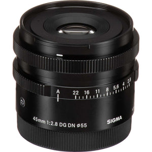 Sigma 45mm f/2.8 DG DN Contemporary Lens for Sony E Bundle