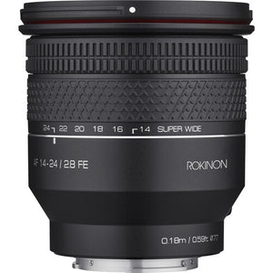 Rokinon AF 14-24mm f/2.8 Sony E , 64GB Extreme PRO UHS-I SDXC Memory Card
