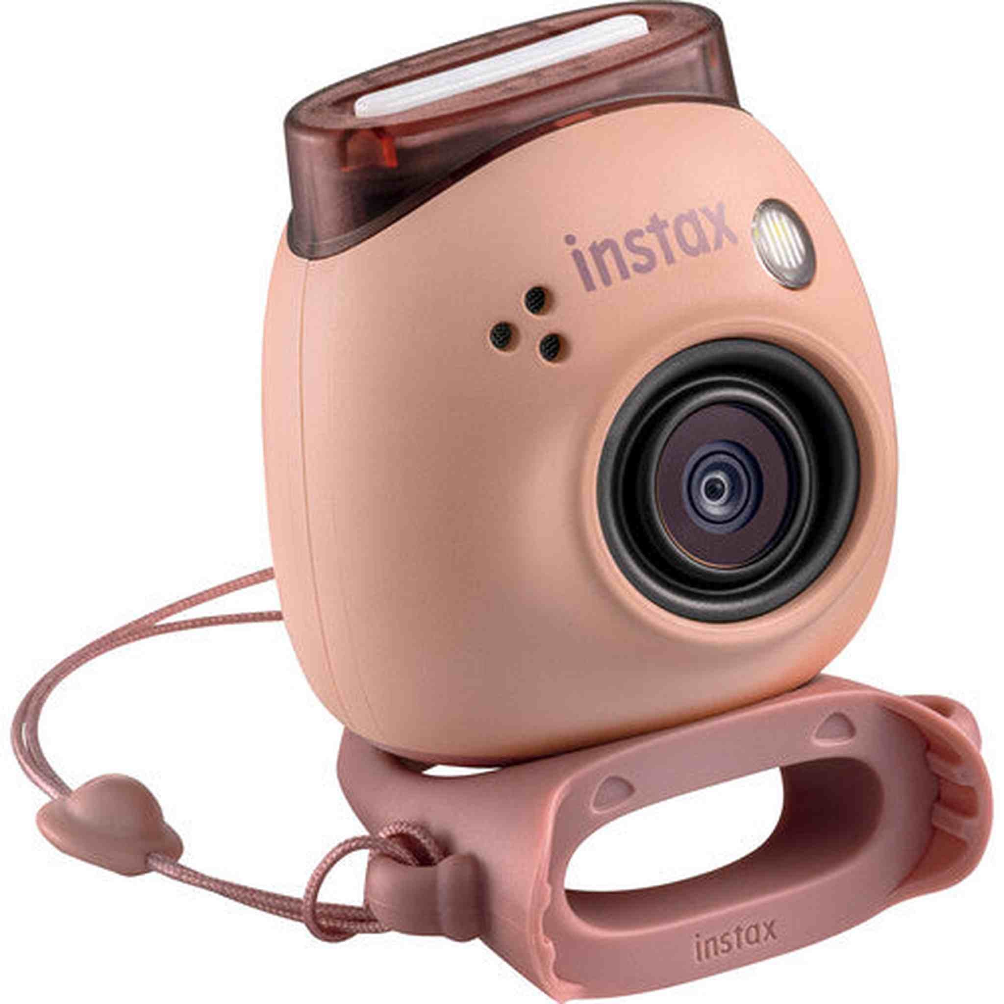 FUJIFILM INSTAX PAL Digital Camera PowderPink , Memory Card Wallet, Memory Card