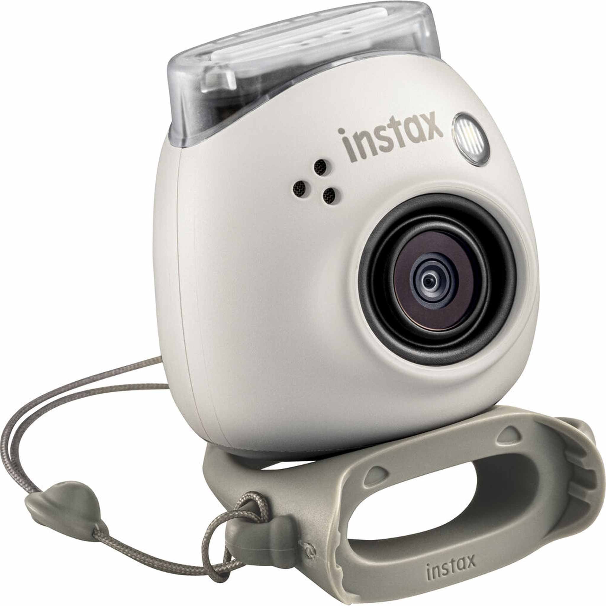 FUJIFILM INSTAX PAL Digital Camera MilkyWhite , Memory Card Wallet, Memory Card