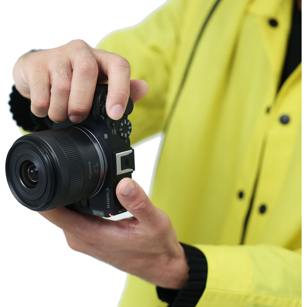 Canon EOS R50 V Mirrorless Camera | 24.2MP, 4K60p, Flip Screen, Dual Pixel AF - Bundle