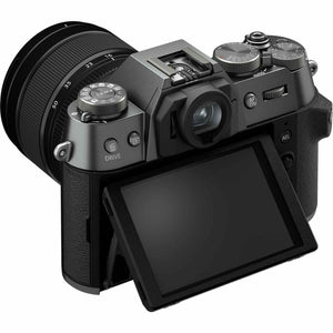 Fujifilm X-T50 Mirrorless Digital Camera XF16-50mm+Accessories - Charcoal Silver