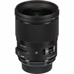 Sigma 28mm f/1.4 DG HSM Art Lens for Nikon F Bundle