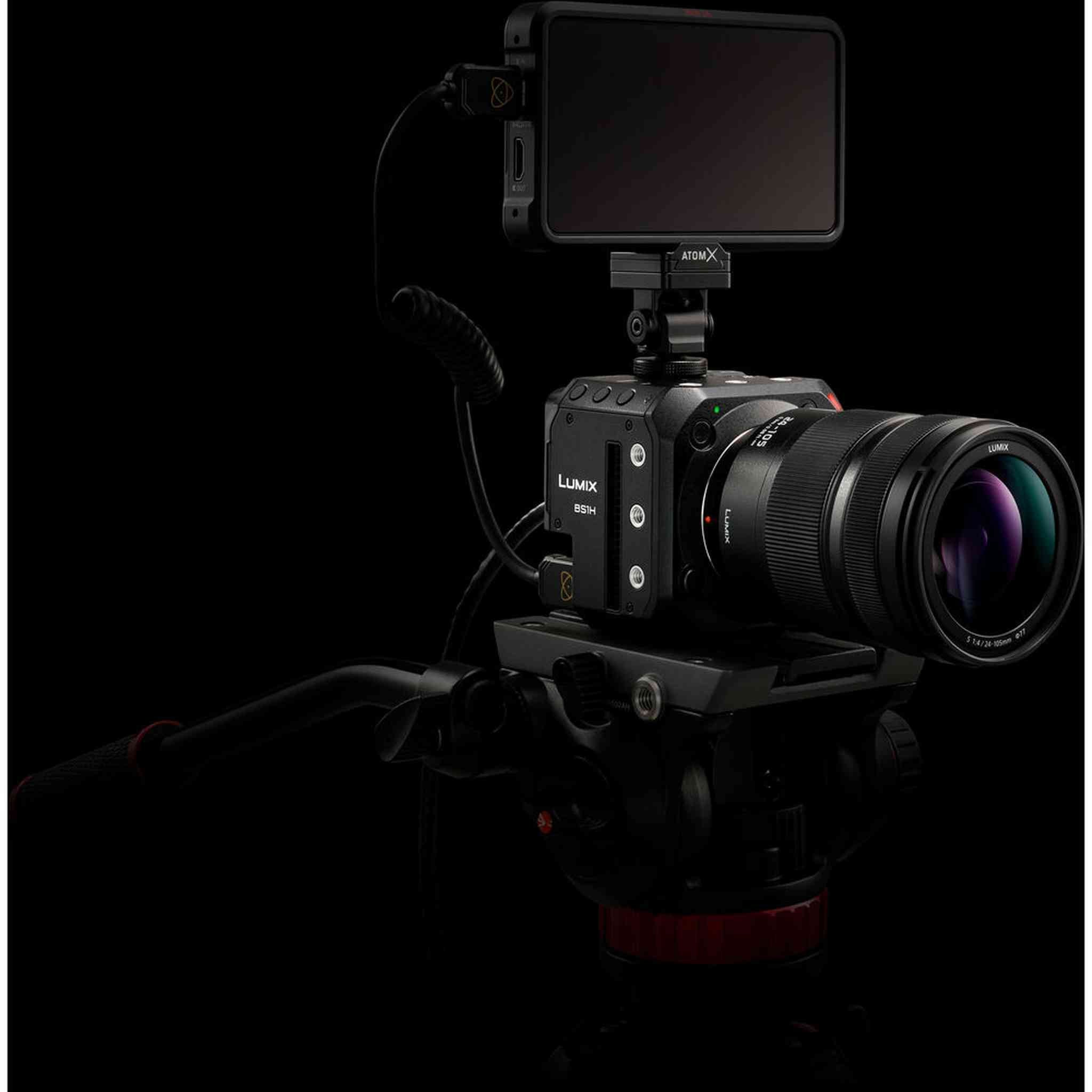 Panasonic Lumix BS1H Full-Frame Box Cinema Camera + More Accessory Bundle Panasonic