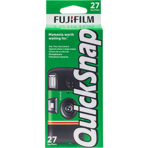 FUJIFILM QuickSnap Flash 400 Disposable Camera 27 Exposures , Bundle