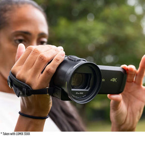 Panasonic HC-VX3 UHD 4K Lightweight Camcorder with 24x Zoom + 128GB Memory Card + More