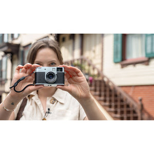 FUJIFILM X Digital Camera Silver , MINI LINK 3 Smartphone Printer Clay White