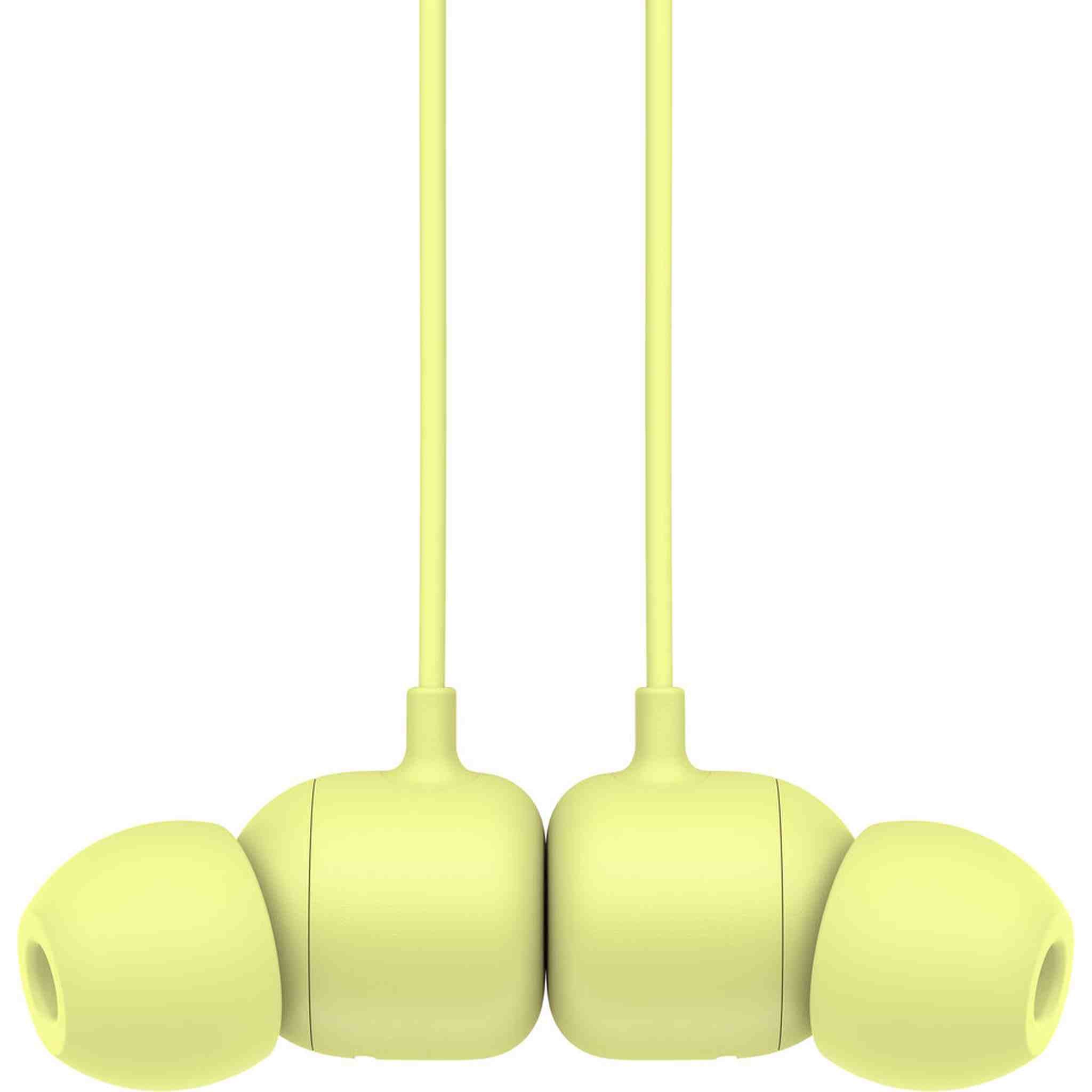 Beats Flex Wireless In-Ear Headphones Yellow Bundle + Accessories