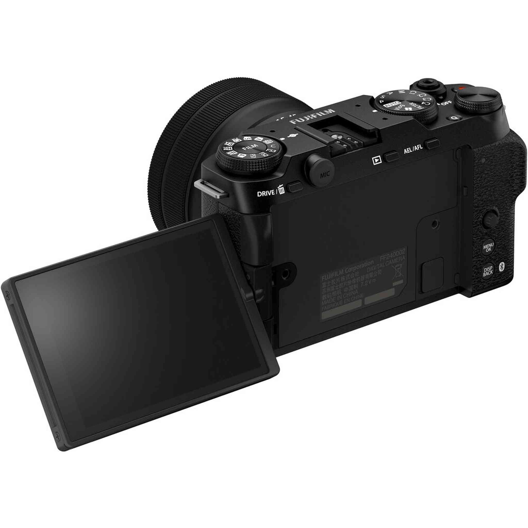 Fujifilm X-M5 Mirrorless Digital Camera Body Black + 64GB Memory Card + More