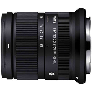 Sigma 18-50mm f/2.8 DC DN Contemporary Lens for Canon RF + Bundle