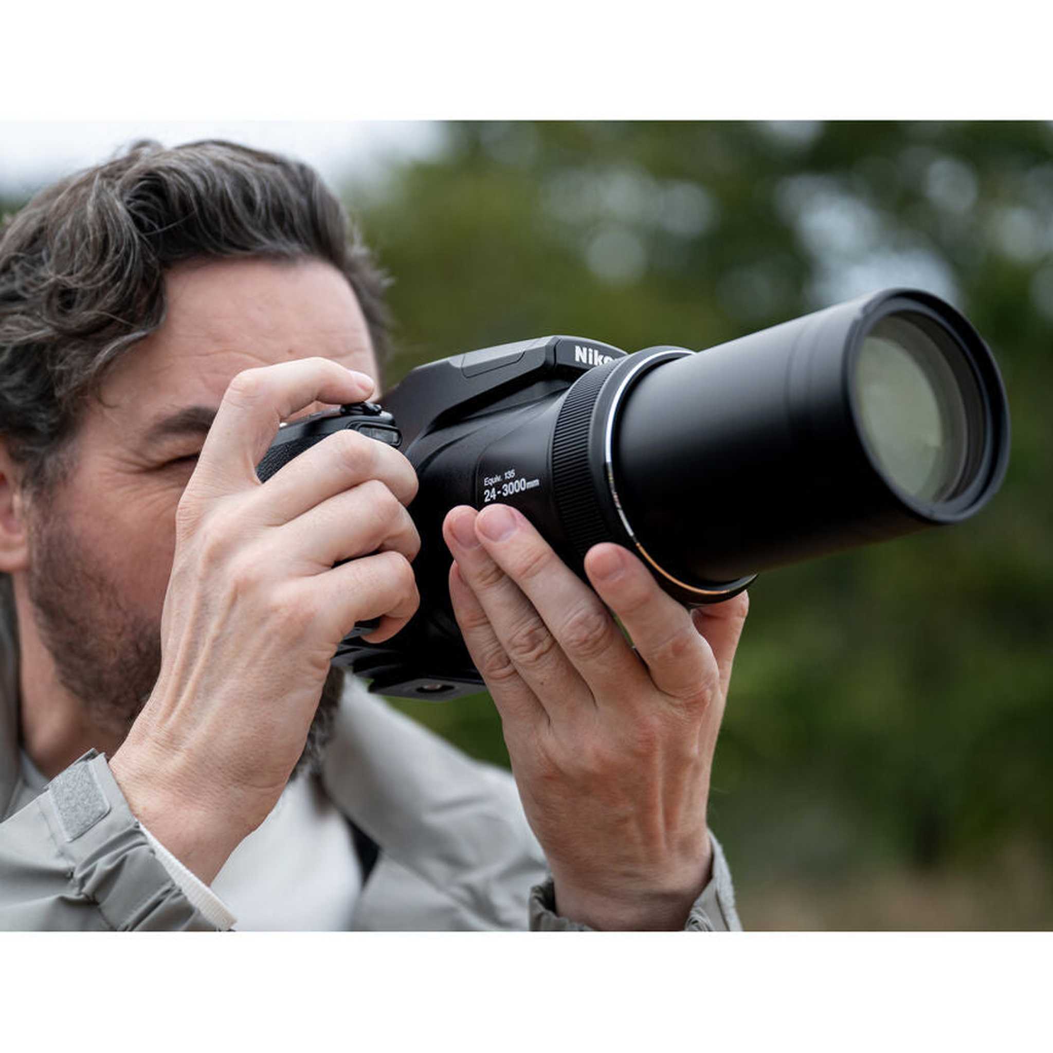 Nikon COOLPIX P1100 125x Super Zoom Compact Digital Camera + Photography Software - Bundle